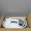 Retractable Garden Hose Reel, 1/2 in 75+6ft, Heavy Duty Wall Mounted Water Hose Reel, Spring power Automatic Rewind, Any Length Lock, 180 Swivel Bracket, 10 Pattern Spray Nozzle