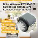 Dishwasher Drain Pump Fit for Sam-sung DW70F8IYEUEAA DDW24G9000APDA DW80CG5450SRAA DW80CG5450MTAA Replace DD31-00016B AP7244901 PS17504318 EAP17504318 PD00089738 Brass Winding Material