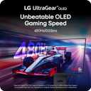 LG 27GX790A-B 27-inch Ultragear OLED Gaming Monitor QHD 1440p 480Hz, 0.03ms, DisplayPort 2.1, True Black 400, NVIDIA G-Sync, AMD FreeSync Premium Pro, HDMI, USB, Tilt/Height/Swivel/Pivot Stand, Black