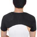 XGOPTS Knit Cashmere Double Shoulder Brace Sleeping Warm Support Stability Warming Sleeve Wrap Recovery Office Home Soft Comfortable Guard for Rotator Cuff Shoulder Chronic Inflammation Pain Relief