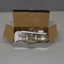 BESTTEN Keyed Entry Door Knob with Lock, Interior and Exterior Door Lock, Standard Ball, Satin Nickel