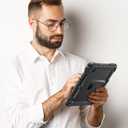 HXCASEAC for Lenovo Idea Tab 11 Case, Tab M11 / K11 Case (TB336FU/TB330FU), Shockproof Design | Screen Protector | Built-in Stand | Pen Holder, Lenovo Idea Tab 11 / M11 Tablet Cover Kids - Black