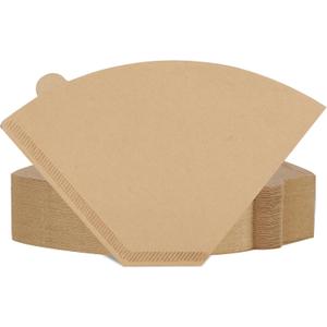 160 Count #4 Cone Coffee Filters 8-12 Cup Disposable Coffee Filters 4 Cone Paper Unbleached Natural Number 4 Filters Paper Compatible with Ninja Coffee Filter, Drip and Pour Over Coffee Maker