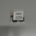 Straw Covers for Stanley Cup Accessories: Black Decorations for Stanley 30 oz & 40 oz Tumbler with Handle, Bling Letter Charms and Flower Silicone Straw Cap Topper, Trendy Stuff for Teen Girls & Women