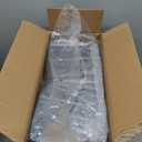 INVENHO Foldable Human Dog Bed, Orthopedic Egg-Crate Memory Foam Human Sized Dog Bed for Adult with Washable Removable Cover & Nonskid Bottom (72"x 44"x 10", Grey)