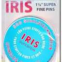 Iris Swiss Superfine Pins Tin of 500
