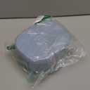 ISSEVE 6Pcs/Set Nesting Silicone Food Storage Containers with Lids, BPA Free Reusable Meal Prep Silicone Containers Lunch Box Bento Box Set (33.8oz, 20oz, 10oz, 6.7oz, 1.3oz) (Blue)