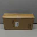 Artificial Eucalyptus Stems in Ceramic Vase 14.23" Fake Eucalyptus Plant Decor Black Donut Vase with Greenery Centerpiece Table Decorations Small Faux Green Plant for Home Farmhouse Wedding Table