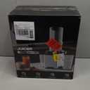 Cold Press Juicer, Juicer Machines with 4.35'' Wide Feed Chute, Stainless Steel Masticating Juicers Easy to Clean, Ergonomic Operational Panel Design, High Juice Yield, Golden Color Knob