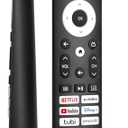 Voice Remote Control Replacement for Hisense Smart Google TV，Compatible with Hisense QLED UHD Mini-LED ULED Google TVs