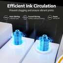 OFFNOVA Immerge CISS DTF with Digital Display, White Ink Circulation System, Extension CISS Ink Tube and Waste Ink Tank/Collector for ET8550 ET8500 L1800 L800 L805 DTF Printer