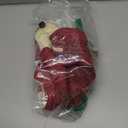 Fleece Lining Dog Hoodie with Harness Built in,Extra Warm Small Dog Jacket in Winter Puppy Coats with Drawstring Hooded,Red S (Small (Pack of 1))