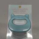 Leo's Paw The Original Pet Hair Removal Massaging Shell Comb Soft Deshedding Brush Grooming and Shedding Matted Fur Remover Dematting tool for Long and Short Hair Cat Dog Puppy Bunny (Mint)