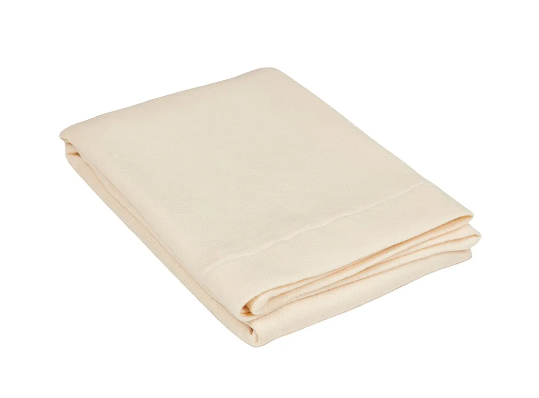 Snuggle-Pedic Pillow Case - Body 20" x 54" White Pillow Cases w/Breathable Stretch Knit Cotton