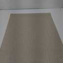 LUMI Ultra Thin Indoor Door Mat for Entrance 24"x36", Non Slip Entryway Mat, Low Profile Doormat, Unique Herringbone Design Carpet for Inside, Patio, Porch, Beige