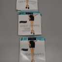 No nonsense Great Shapes All Over Shaping Tights, Slimming Control for Flawless Definition and Confidence, D, Midnight Black - 3 Pair Pack