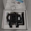 Veise VE019 Fingerprint Smart Lever Lock - APP Control, Keypad Door Lock with Handle, Keyless Entry for Front Door and Bedroom, Electronic Digital Knob, Remote Grant, IP55 Weatherproof, Matte Black