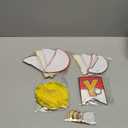 Cartoon Animation Birthday Party Decorations, Party Supplies Birthday Banner, Honeycomb Balls, Gold Theme Hanging Swirls, Circle Dots Garland, for Boys and Girls