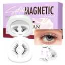 BEYELIAN Magnetic Eyelashes with Applicator, Soft Magnetic Lashes Natural Look Comfortable & Secure Fit Easy to Apply Reusable (1 Pairs, CS01)