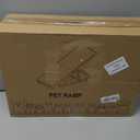 Indoor Pet Ramp for Small Medium Dogs and Cats,Collapsible, Adjustable Height, Non-Slip Carpet Dog Ramp for Bed, Sofa