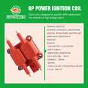 Ignition Coil Pack UF403 Compatible with Chrysler Dodge Jeep Eagle Plymouth Mitsubishi Neon Sebring Avenger Eclipse Voyager TJ Viper Mini Cooper R50 R52 R53 1.6L 2.4L 2.0L L4 8.0L 8.3L V10