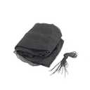 TRAMPOLINE PARTS CO 8FT 10FT 12 FT 14 FT Universal Round Trampoline Safety Enclosure Net, UV and Weather Resistant, Breathable, Durable Outdoor Safety Net