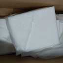 Outdoor Chair Cushions Set of 6: Waterproof & Fade Resistant Seat Cushion for Patio Furniture - 18.5 x 16 x 2 Inch Chair Pads with Ties and Hidden Zipper - Patio Chair Cushion Replacement, Beige, 18.5x16x2 Inch | 6 Pack