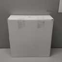 4 Inch Square Shower Drain Black with PVC Bonding Flange, Bonding Drain Shower Flange Kit 304 Stainless Steel Drain Grate for Low Profile Tiles, CUPC Certified