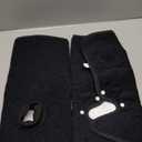 2 Pack Car Seat Protector for Child, Waterproof Toddler Seat Pee Pad for Strollers and Car Seats,4-Tier Leak-Proof,Non-Slip (Black)