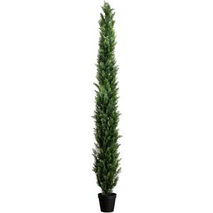 Nearly Natural 10ft. UV Resistant Artificial Cedar Pine Tree (Indoor/Outdoor)