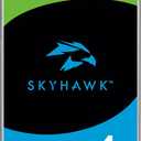 Seagate Skyhawk 4TB Video Internal Hard Drive HDD  3.5 Inch SATA 6Gb/s 64MB Cache for DVR NVR Security Camera System with Drive Health Management and in-House Rescue Services (ST4000VXZ16/016)