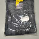 CANGHPGIN Men's Stretch Dress Pants Slim Fit Flat Front Slacks Tapered Casual Pants (Gray, L)