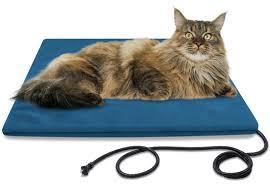2 x Pet Heating Pad for Dog Cat, 100% Waterproof Outdoor Cat Heating Pad, Multi-Sizes Outside Electric Heated Dog Bed Mat Blanket Puppy Senior Dog House Heater for Whelping Box