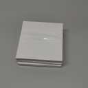 XANGNIER Acrylic Magnetic Seashell Display Box,Clear Sea Shell Display Box,Beach Magnet Storage Organizer Case for Seashell Diamond Beads,36 Grids,Transparent,3 Pack