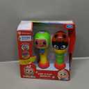 CoComelon Sing n Play Maracas, 3 Play Modes - Plays 6 Fan Favorite Song Clips, Learn Animal Sounds and Colors - Lights Up - Two Maracas - Musical Instruments for Kids, Toddlers, and Preschoolers