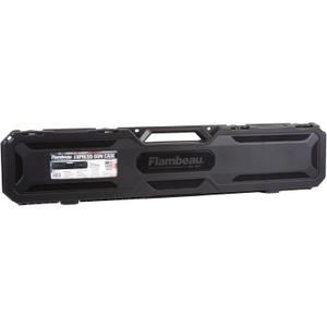 Flambeau Outdoors Express Gun Case, 46" Hard Rifle/Shotgun Protection, Black