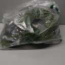 6 Pack Artificial Christmas Wreaths for Front Door, Norfolk Pine & Cedar Greenery with Red Velvet Bows, Real Touch Holiday Wreaths for Indoor Outdoor Decoration, No Assembly Needed