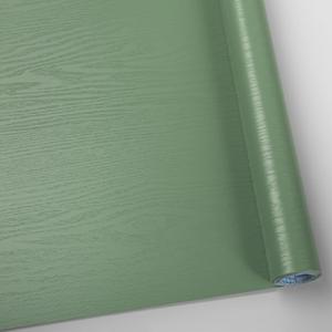 Wood Contact Paper Green Peel and Stick Wallpaper,Thickened No Tearing Vinyl Wrap Sticker, Self Adhesive Waterproof Faux Wood Grain Wallpaper Covering Cabinets Desk Furniture Decoration 11.8"x78.7"
