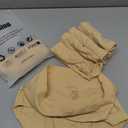 ASIMOON Tummy Control High Waisted Underwear for Women Cotton Plus Size Full Coverage Panties Ladies Briefs (X-Large, Beige-5 Pack)