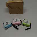 WORKPRO Mini Tape Measure, 3 Pcs 12FT Auto-Lock Easy Reading Tape Measurement, Inch/Metric Scale Pocket Size Small Tape Measure for Engineer, Portable, Lightweight, ABS Protective Casing