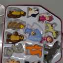 LUPPA Masha and The Bear Toys Playset: 13 Figures with Tin Box of The Bears House I Masha and The Bear I Figures and Dolls of TV Programs I Toys for Girls (12)