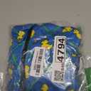 Morezi Dog Zip Up Raincoat with Reflective Buttons, Rain/Water Resistant, Adjustable Drawstring, Removable Hood, Raincoats with Legs 8lbs to 80lbs - Grid Blue - Medium