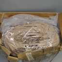 Bedsure California King Comforter Set Khaki - Bed in a Bag Cal King Bedding Set 7 Pieces, GentleSoft Pintuck Bed Set Gift for Family, Pinch Pleat Khaki Comforter with Sheets, Pillowcases & Shams