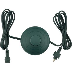 Power Cord 6Ft with On/Off Foot Switch for Christmas Tree Lights Raintight 1/2inch Plug Compatible Replacement for TS-8W29V, TS-13W29V, TS-17W29V, TS-18WL29V, TS-26WL29V, TS-48W29V - NO Lights Mode