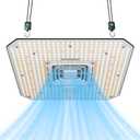 VIVOSUN AeroLight A150SE, LED Grow Light 150W with Integrated Circulation Fan, Compatible with App, Used with Growhub Controller E42A/E25 to Achieve More Functions for 4x2/3x3 Grow Tent