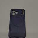 ESR for iPhone 17 Pro Max Case with Stash Stand, 7X Military-Grade Drop Protection with Camera Control, Shock-Absorbing Phone Rugged Cover, Compatible with MagSafe Accessories, Cyber Series, Blue