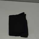 LIN PERFORMANCE 15-20 mmHg Medical Compression Stockings for Women and Men Thigh High Dot-Top Open Toe Socks for Varicose Vein Swollen legs Travel Flight Pregnant(Black, XL)