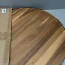 Extra Large Tray for Ottoman 22" Wooden Tray Ottoman Trays Large Acacia Wood Serving Tray with Handles Wooden Trays for Party, Food Serving, Breakfast, Dinner, Coffee Tea, Appetizers