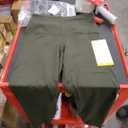 Leggings Depot Women's High Waist Workout Leggings Tummy Control Active Yoga Pants Olive, Small