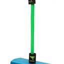 Flybar My First Foam Pogo Jumper for Kids Fun and Safe Pogo Stick for Toddlers, Durable Foam and Bungee Jumper for Ages 3 and up, Supports up to 250lbs (Blue Led)